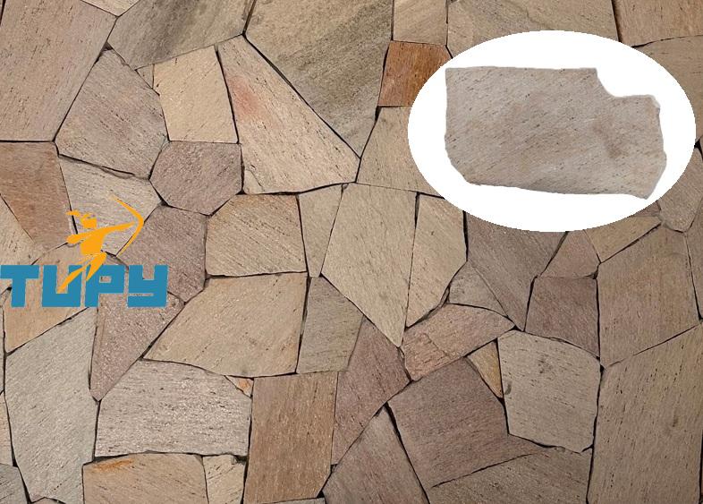 PEDRA QUARTZITO BRANCA PIGMENTADA P/REVESTIMENTO E PISO