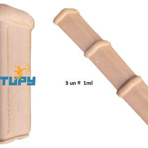 CUMEEIRA P/TELHA BRANCA PLAN/ROMANA/AMERICANA (3 UN/ML)