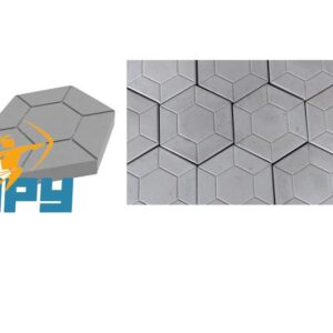 CONCRETO SEXTAVADO LISO ESTRIADO D=30X4,5CM