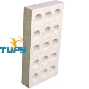 PLAQUETA REFRATARIA C/15 FUROS P/ESPETOS 22,9X11,4X32MM