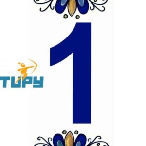 NUMERO RESID. CERAMICA N-1 NEW