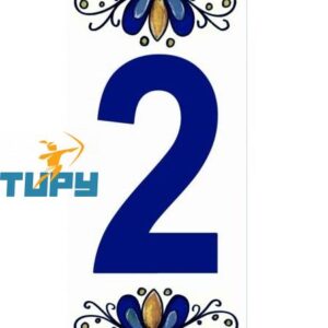 NUMERO RESID. CERAMICA N-2 NEW