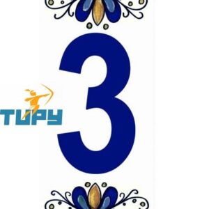 NUMERO RESID. CERAMICA N-3 NEW