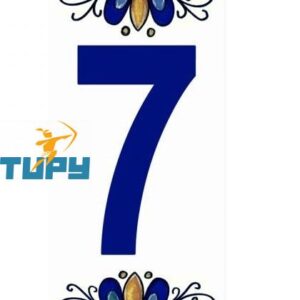 NUMERO RESID. CERAMICA N-7 NEW