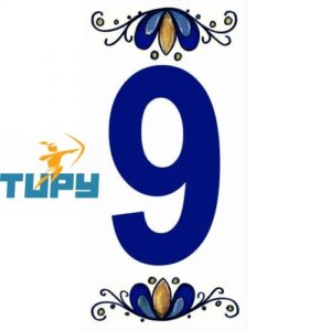 NUMERO RESID. CERAMICA N-9 NEW