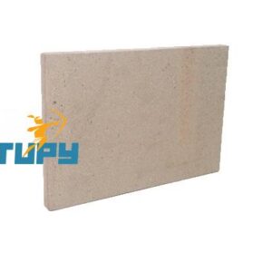 PLAQUETA LISA REFRATARIA 400X300X25MM P/FORNO PIZZA