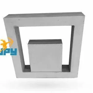 COBOGO 30X30X07CM – LISO 3D MOD. “U” GIARDINO CENTRALE DUPLA FACE