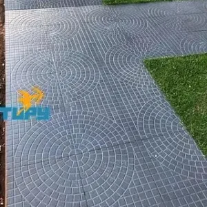 PISO DE CONCRETO 32X32X2,5CM CIRCULAR