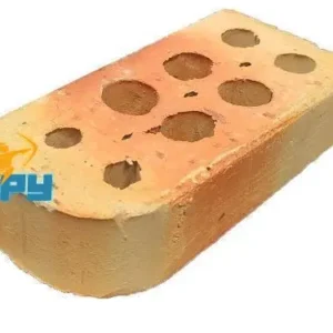 TIJOLO LAMINADO 8 FUROS BOLEADO 19X9X5CM-BR. MESCLADO (0,900KG/UN)