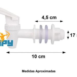 TORNEIRA P/FILTRO BEBEDOURO ALAVANCA BRANCA