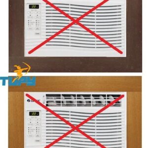 MOLDURA P/AR CONDICIONADO – 12.000 BTUS (66/67) X 41 X 07CM