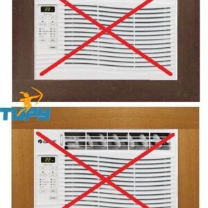 MOLDURA P/AR CONDICIONADO – 12.000 BTUS (66/67) X 41 X 07CM